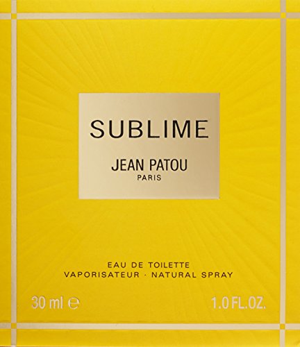 Jean Patou Sublime EDT cap close-up highlighting refined packaging for a premium fragrance experience