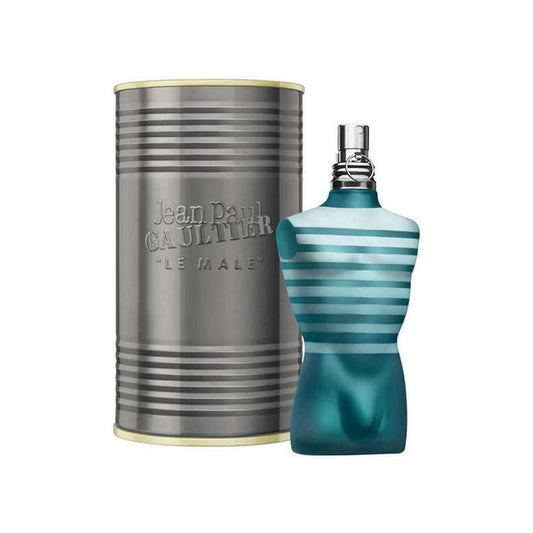 Jean Paul Gaultier Le Male 2.5 oz bottle front view, ideal for daily wear
