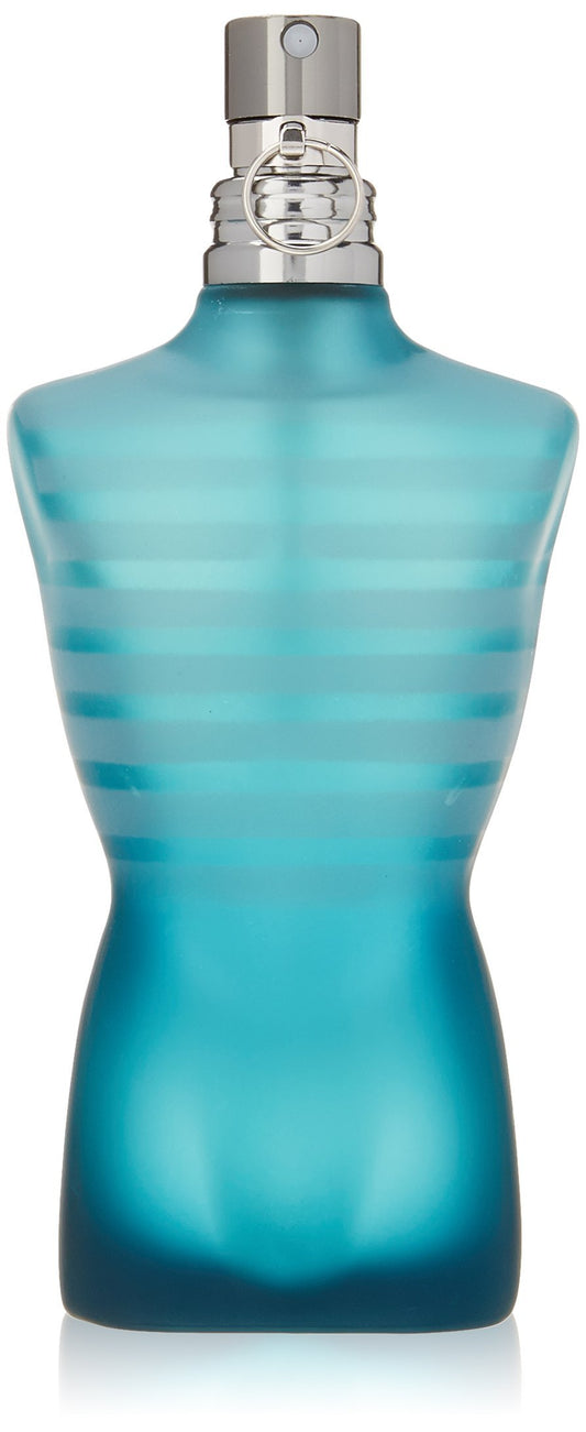 Jean Paul Gaultier Le Male bottle front view for daily wear.