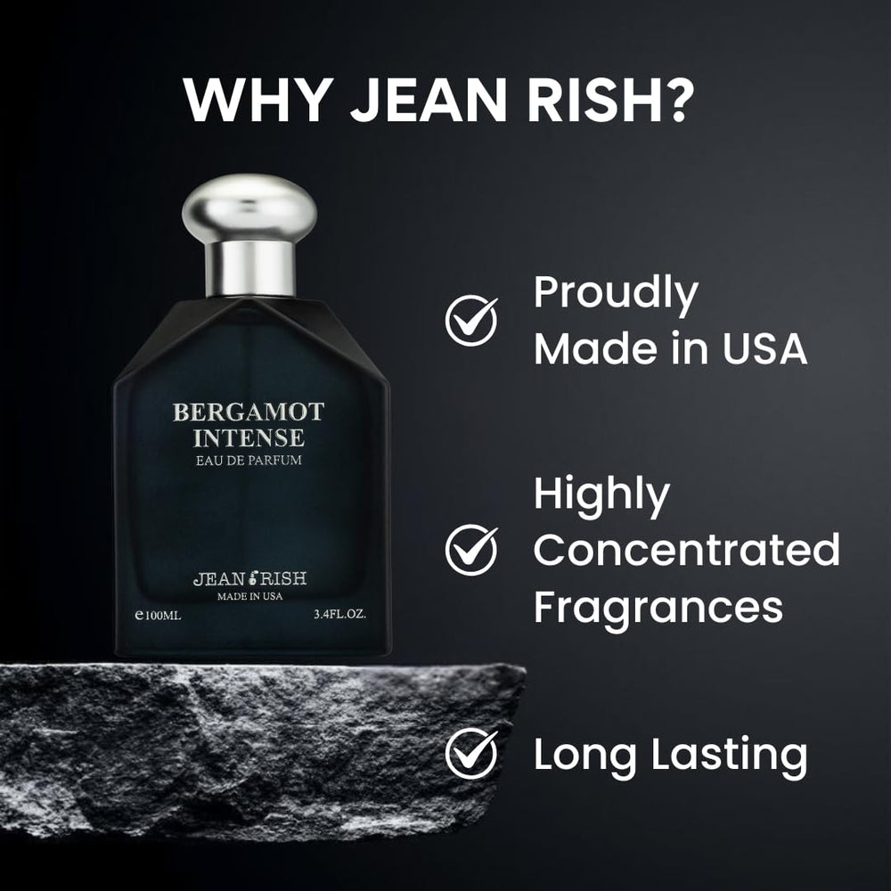 Jean Rish Bergamot Intense spray mist, instant refresh with lasting warmth.