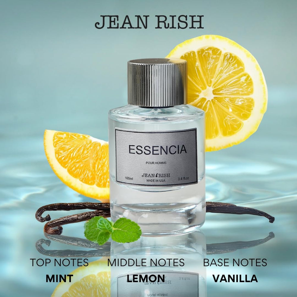 Jean Rish Essencia packaging emphasizes USA-made craftsmanship and quality.