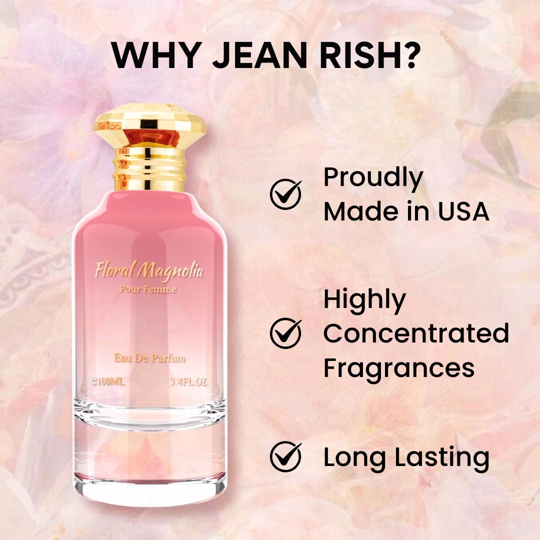 Jean Rish Floral Magnolia packaging box: premium gift-ready presentation.