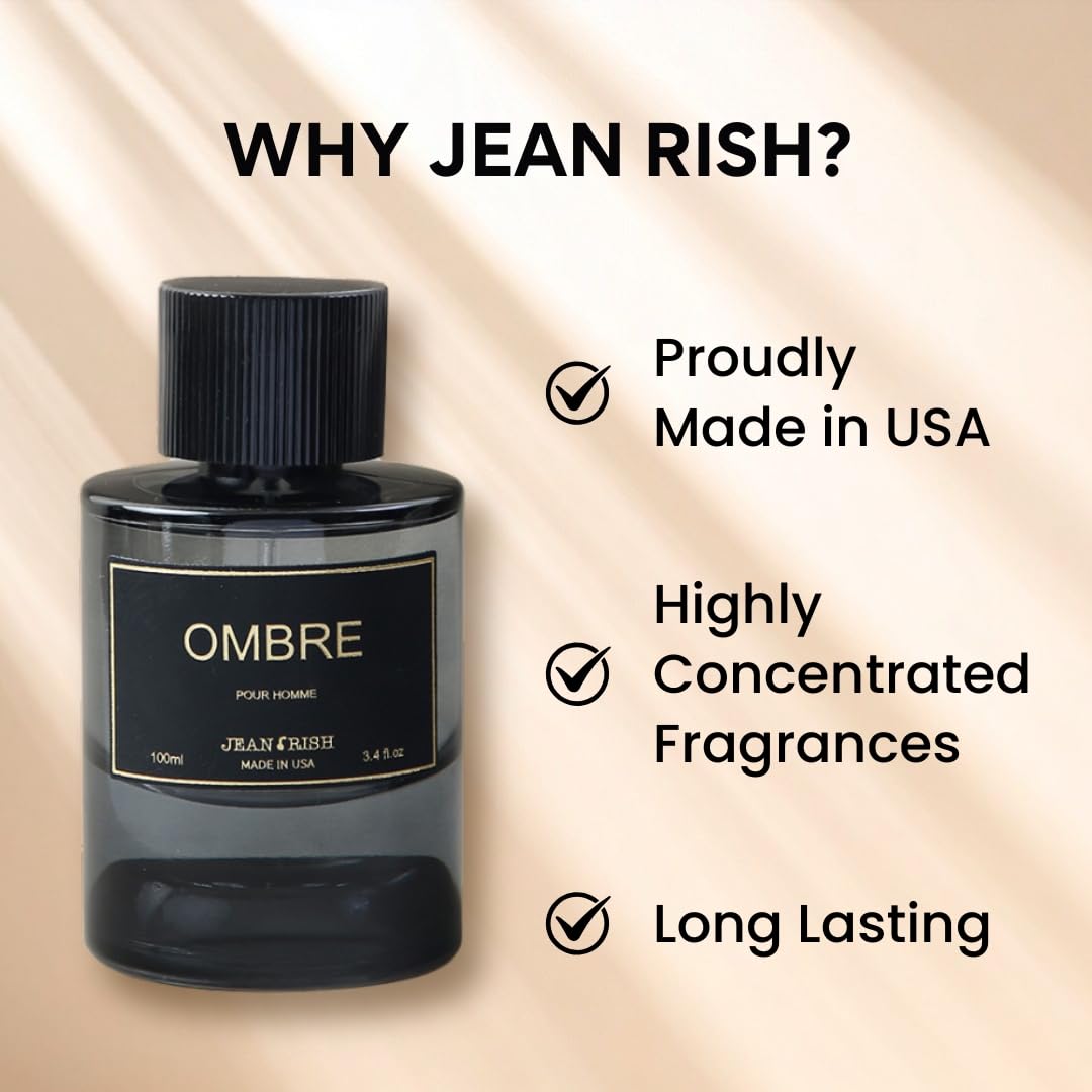 Jean Rish Ombre packaging showcases USA-made craftsmanship and premium presentation.
