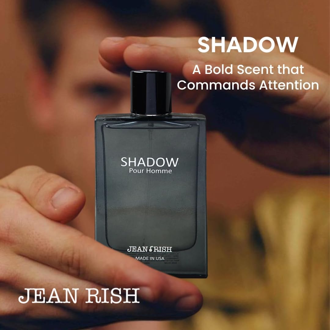 Jean Rish Shadow Pour Homme base notes musk for lasting aroma