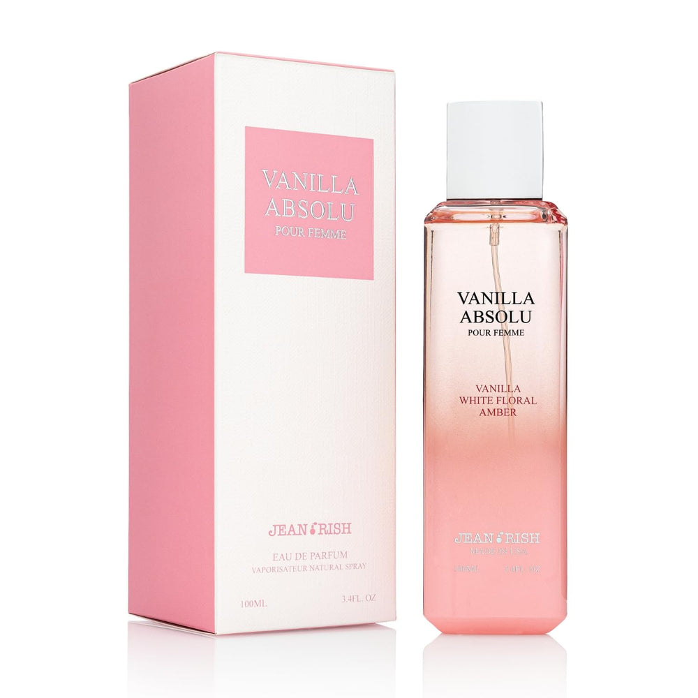 Jean Rish Vanilla Absolu bottle for daily wear and elegant presence
