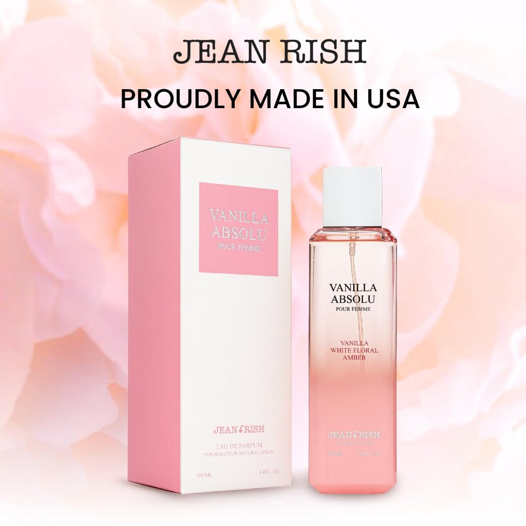 Jean Rish Vanilla Absolu middle notes showcase white florals and tuberose
