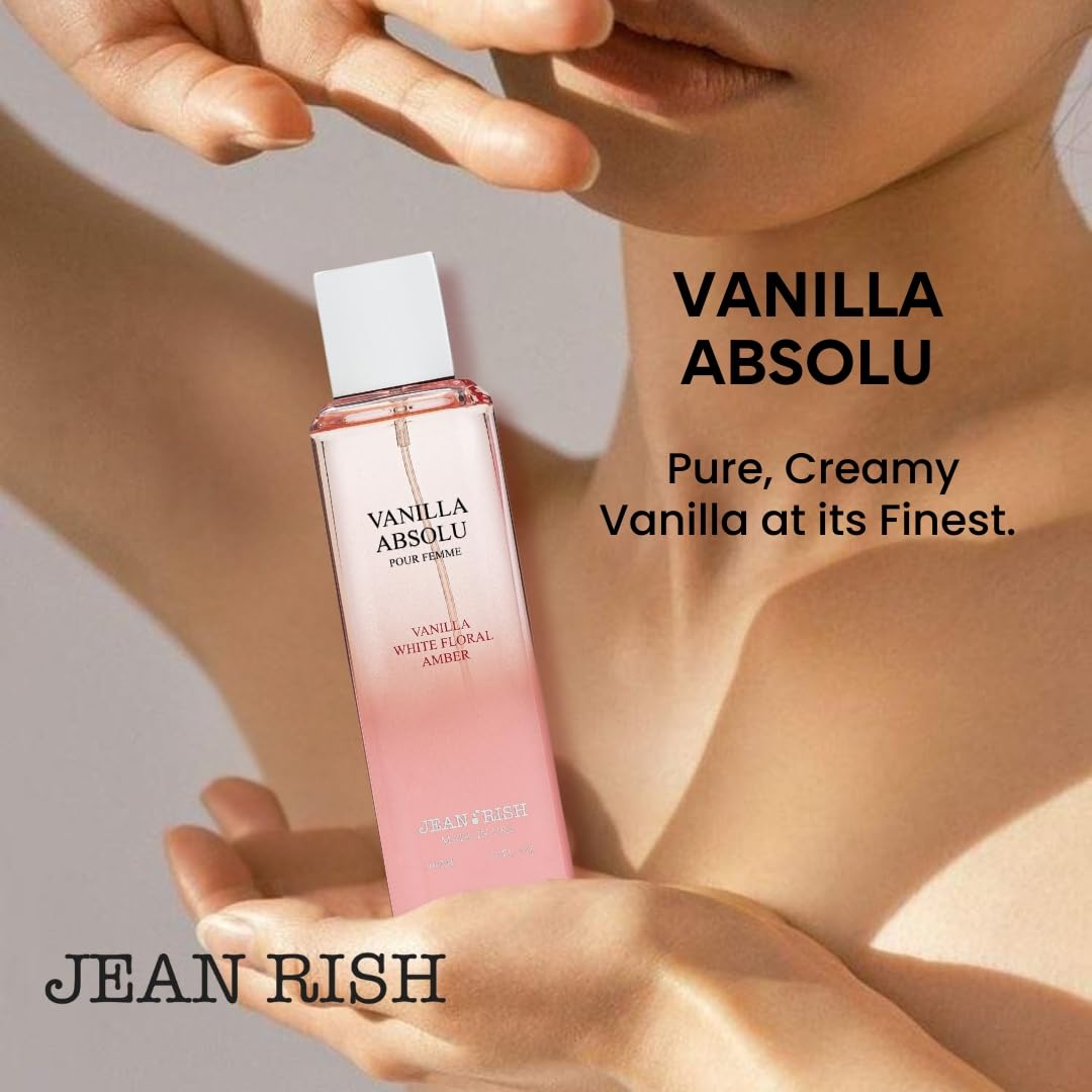 Jean Rish Vanilla Absolu packaging proudly made in the USA