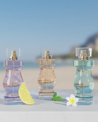 Spray on pulse points with Balcon Mediterraneen for easy application