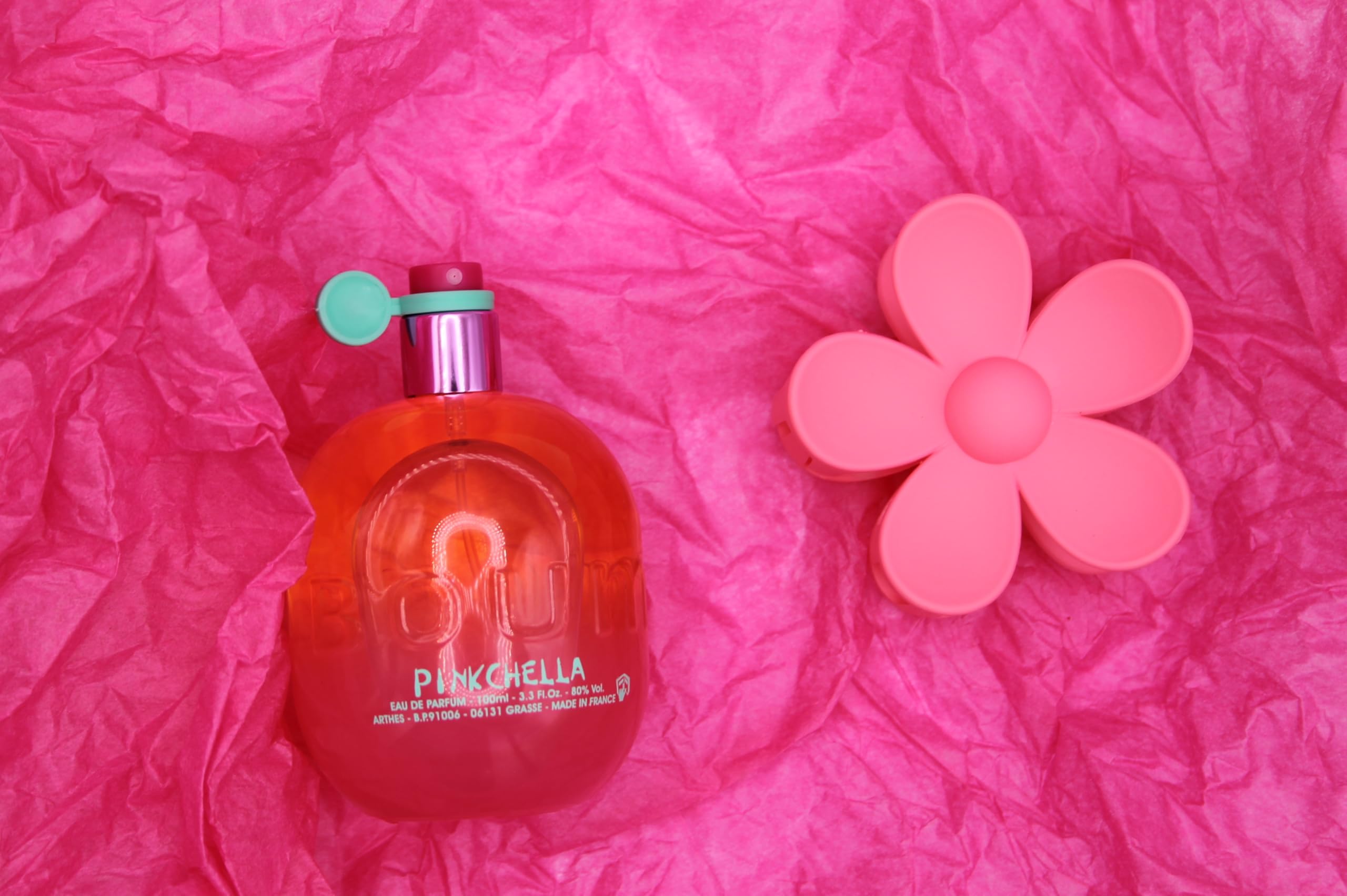 Jeanne Arthes Boum Pinkchella wear on pulse points for longevity