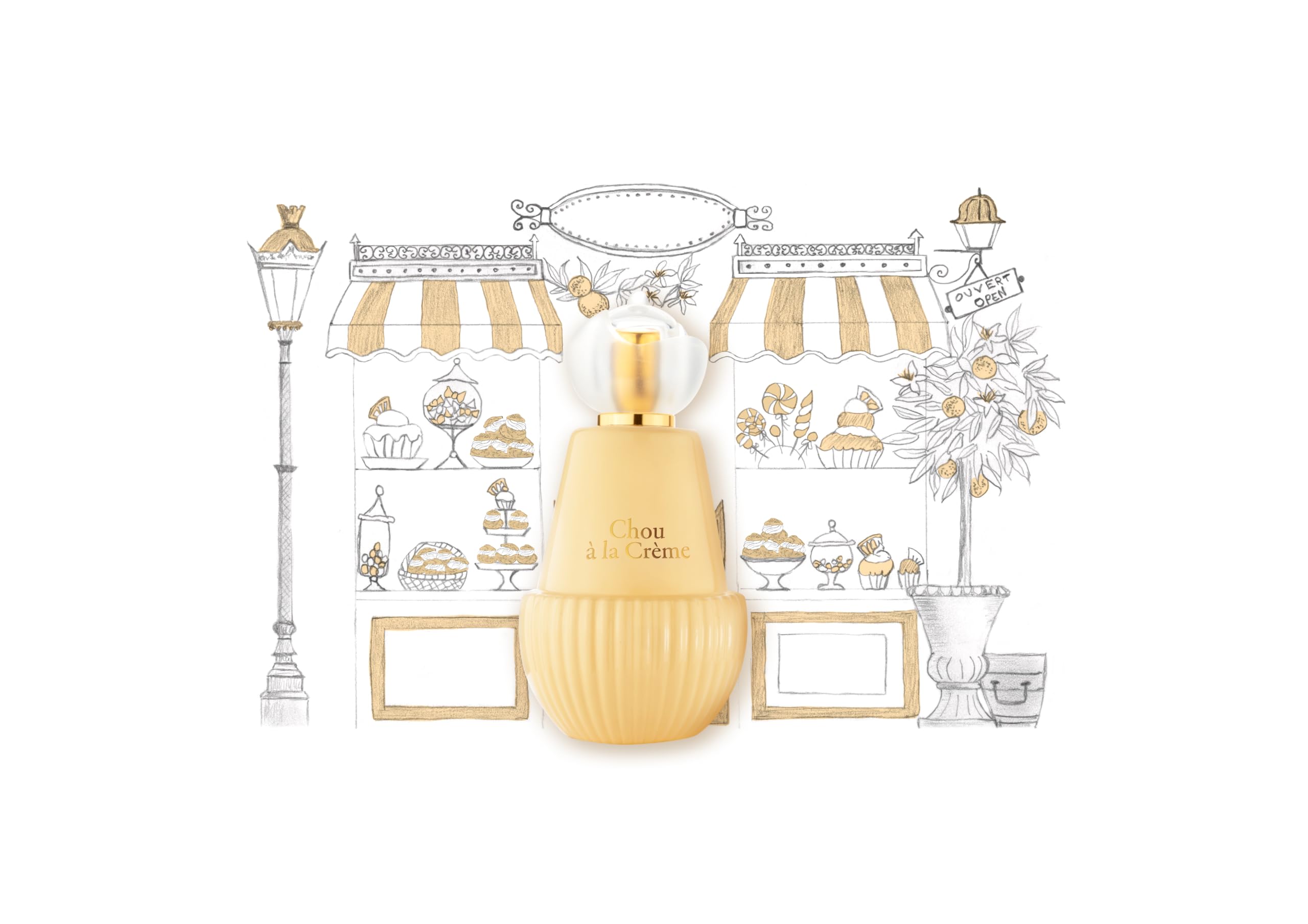 Jeanne Arthes brown sugar jasmine wood blend adds warmth for a cozy moment.