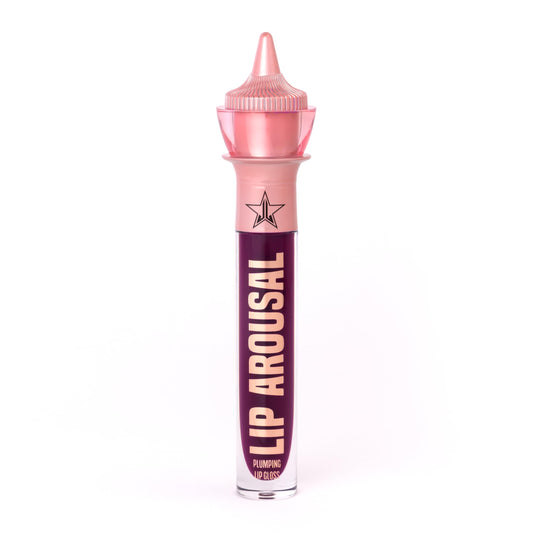 Jeffree Star Lip Arousal doe-foot applicator for precise, even plumping.