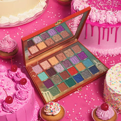 Jeffree Star Scorpio Palette case showcases bold packaging, ideal for travel and gifting.