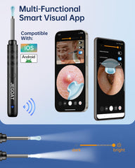 JEGOAT portable-rechargeable-ear-cleaner offers up to 70 minutes use.