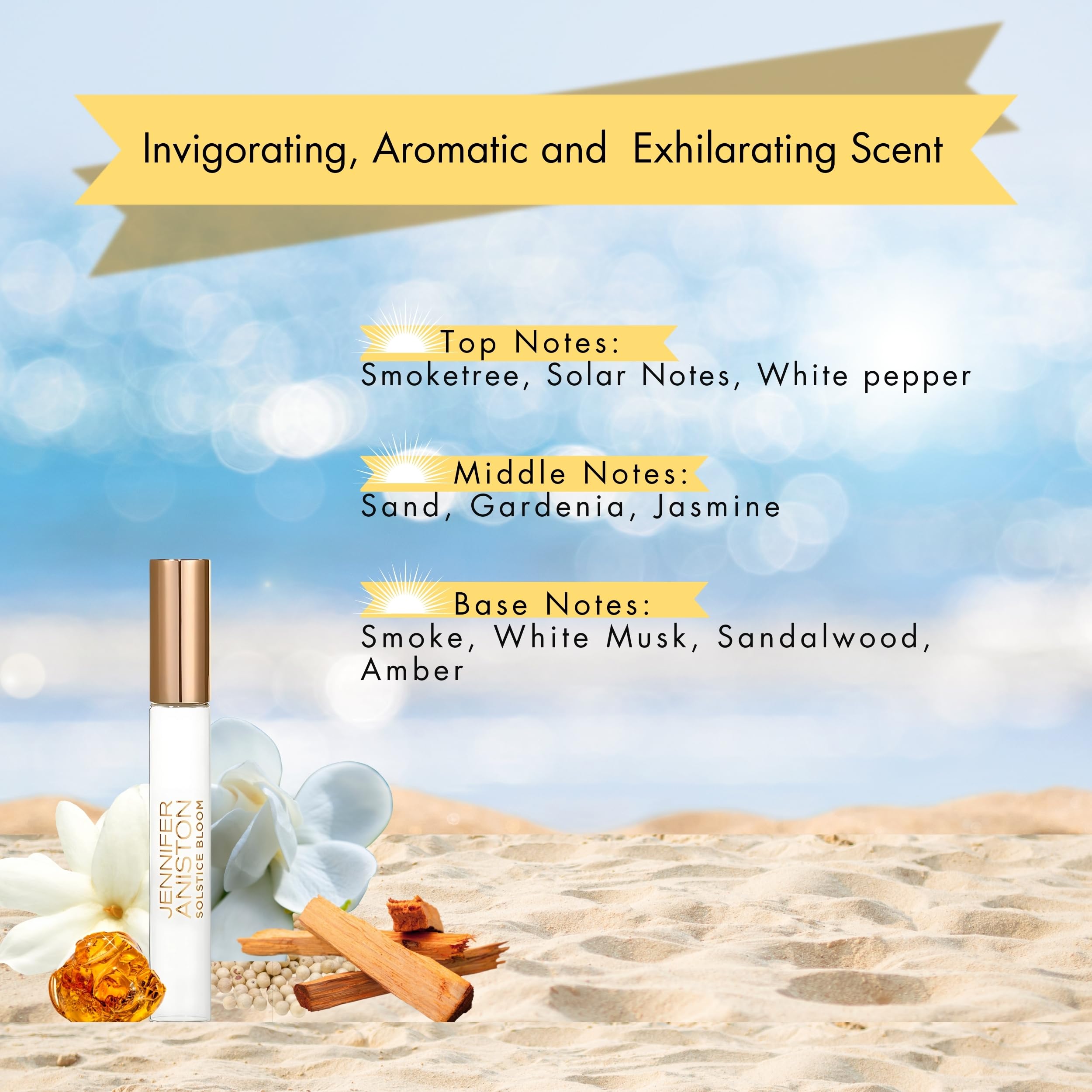 Solstice Bloom rollerball enables quick on-the-go fragrance touch-ups