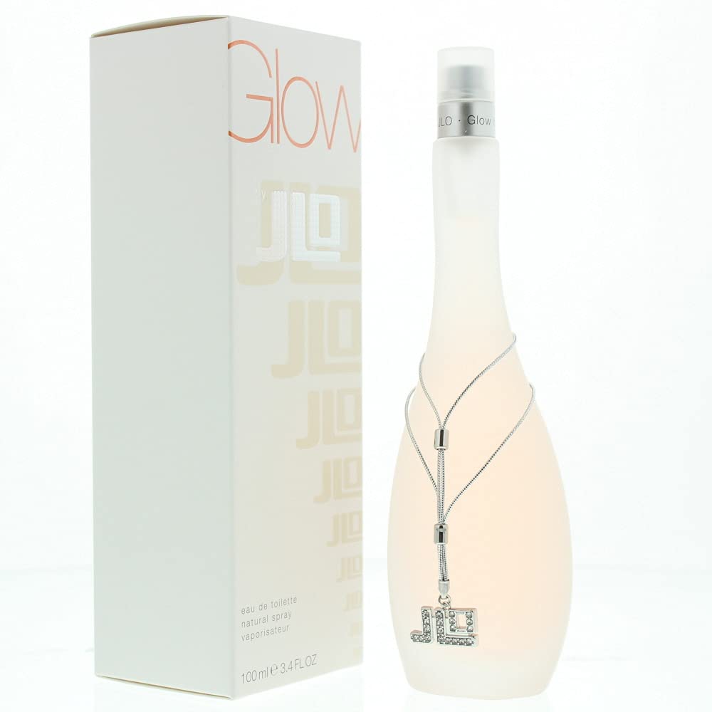 Jennifer Lopez Glow label back with fragrance category and size
