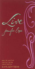 Live by Jennifer Lopez spray on elegant packaging, ideal for evenings
