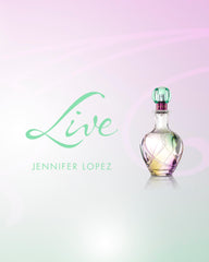 Jennifer Lopez Live outer carton front for luxury presentation.