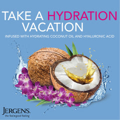 Two-pack box of Jergens moisturizer highlighting convenient value.