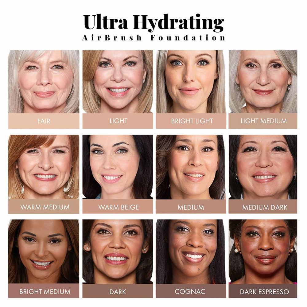 Jerome Alexander airbrush foundation weightless-feel suitable for all-day wear