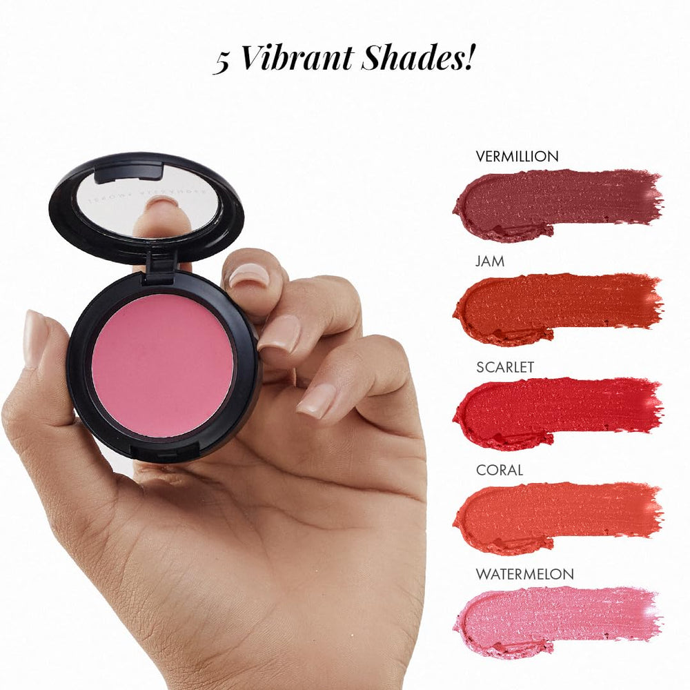 Jerome Alexander Blush ‘n’ Kiss Cream offers a smooth glide for day-to-night color.