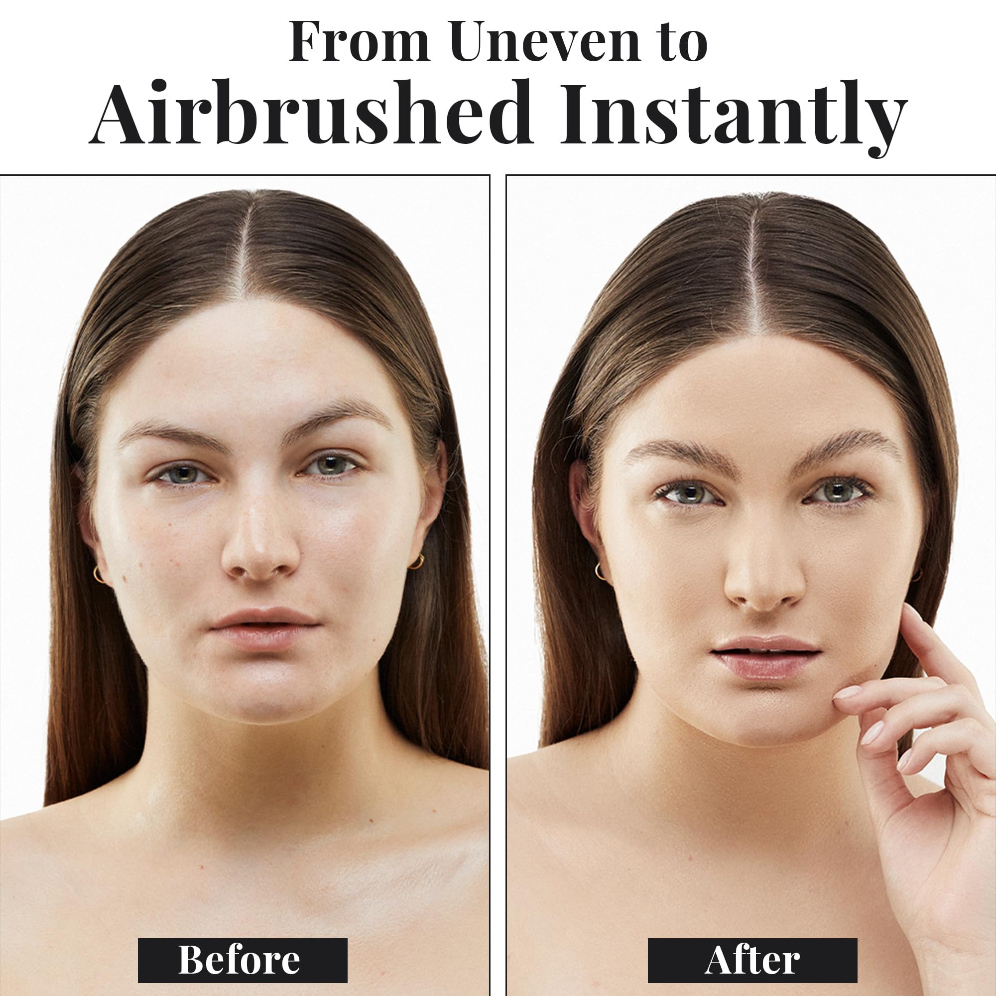 Jerome Alexander MagicMinerals Airbrush enriched with Hyaluronic Acid for hydration.