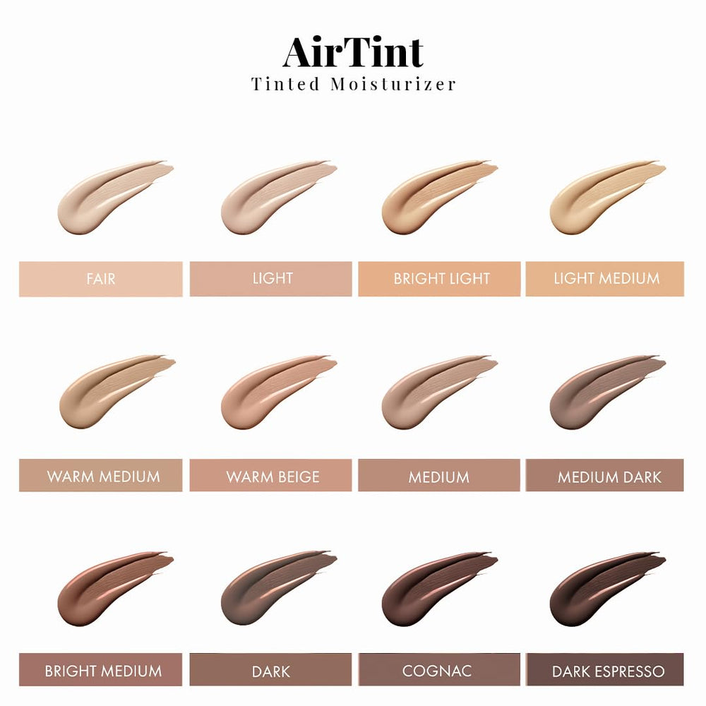 Jerome Alexander AirTint dewy finish enhances a healthy glow