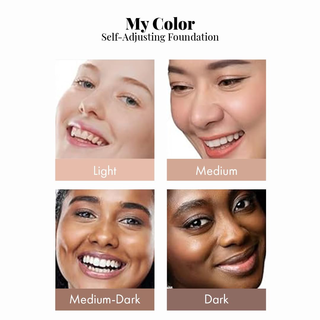 Jerome Alexander My Color formula with Hyaluronic Acid and Niacinamide supports hydrated skin