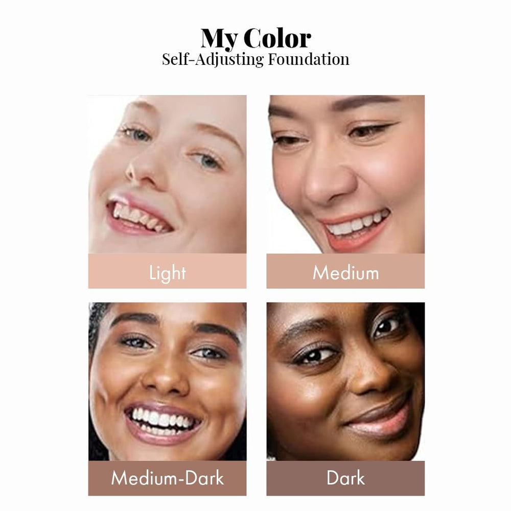 Jerome Alexander My Color formula with Hyaluronic Acid and Niacinamide supports hydrated skin