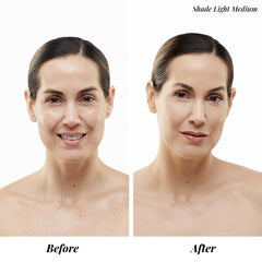 Jerome Alexander Slimline Kabuki Brush for easy blending.