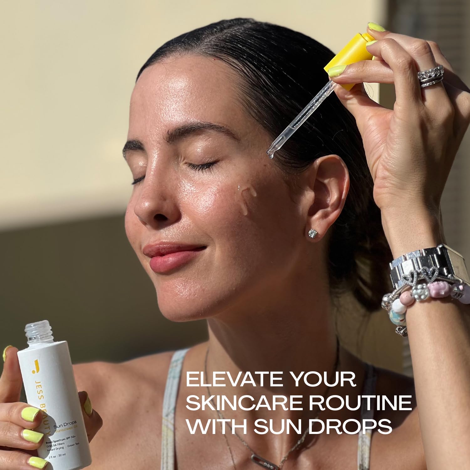 Ingredient spotlight on Camellia Sinensis and Squalane in JESS BEAUTY Sun Drops