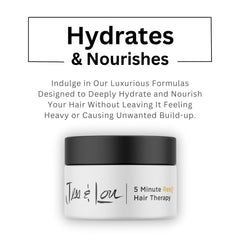 Jess & Lou Beauty mask application image showing quick 5-minute prewash prep.