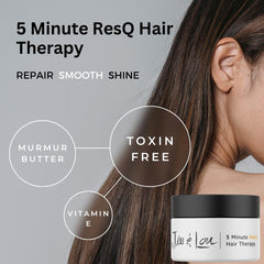Jess & Lou Beauty deep-conditioning mask with murumuru butter for smoother ends.