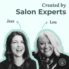 Chia seed extract on Jess & Lou shampoo label for nourishing care