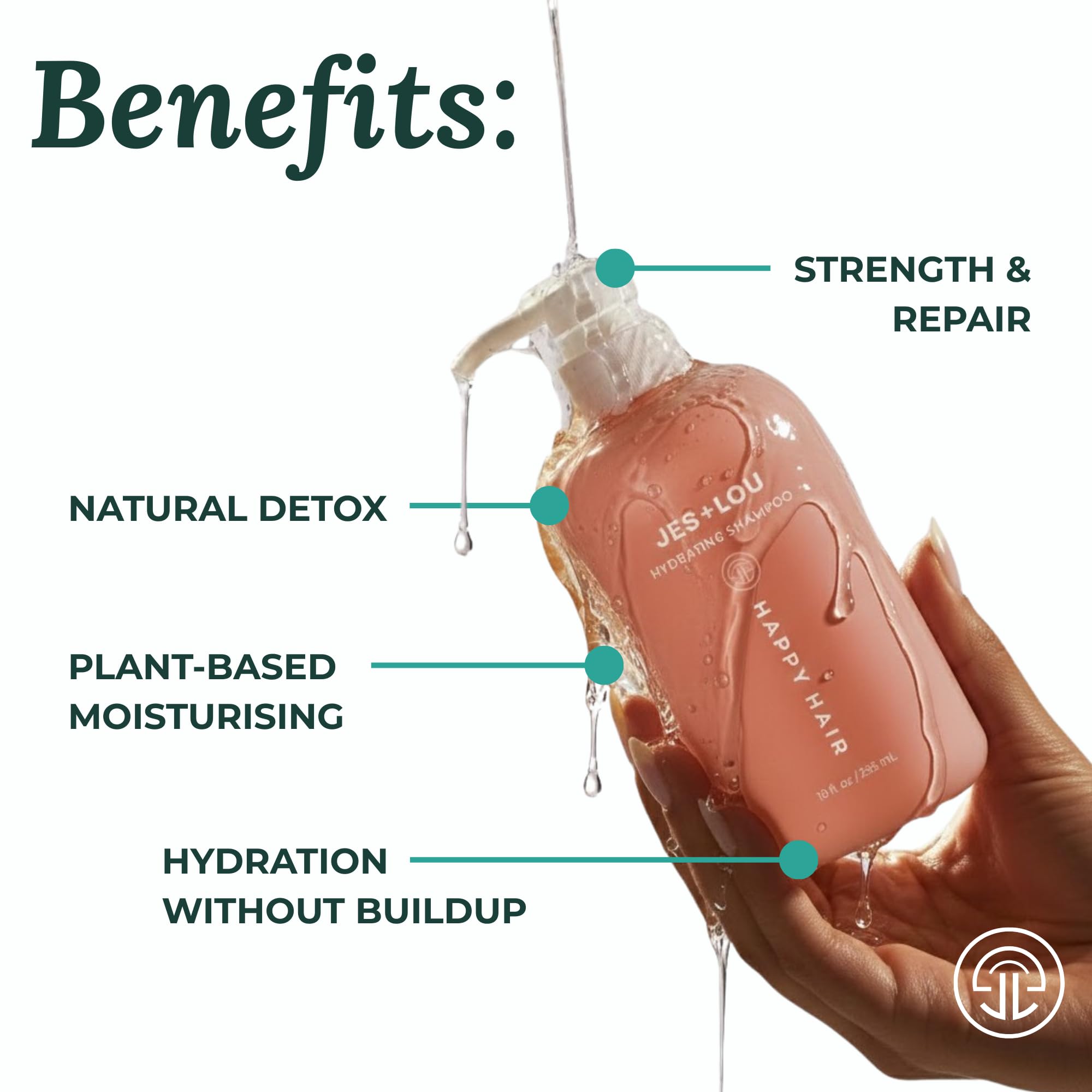 Coconut and flaxseed oils noted in Jess & Lou formula for strength