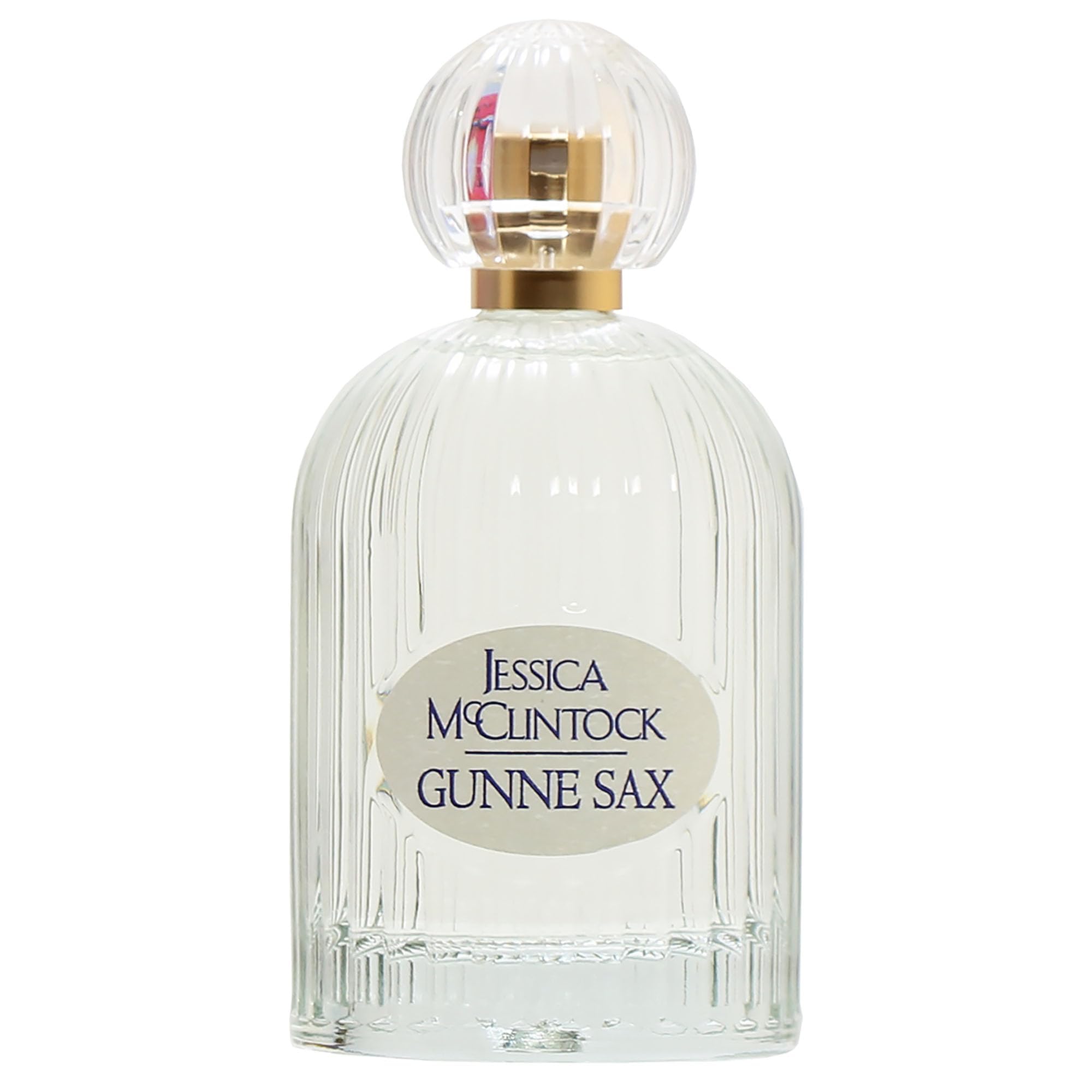 Jessica McClintock Gunne Sax cap visible, adding a crystal-like touch.