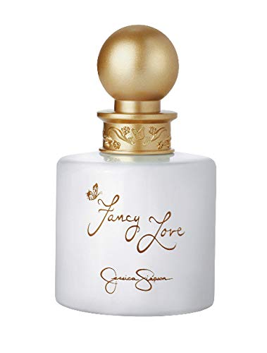 Jessica Simpson Fancy Love bottle back view, long-lasting fragrance appeal and versatile daytime wear.