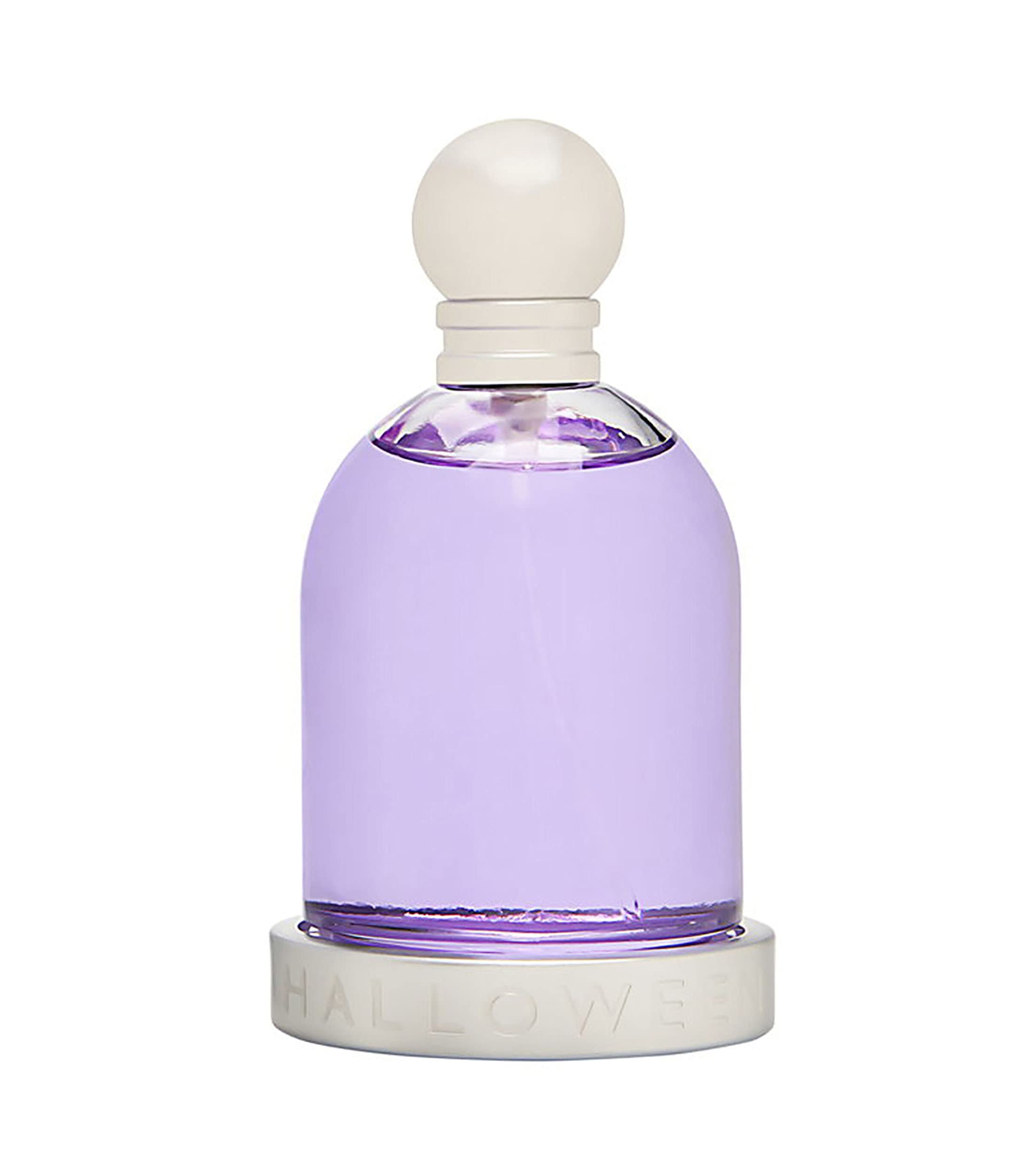 Jesus Del Pozo Halloween EDT bottle close-up showing cap design and glass glow.