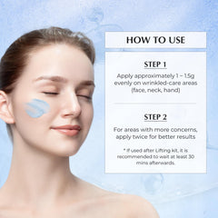 JEU'DEMEURE DermiShuttle DD Cream face application shows even layering.