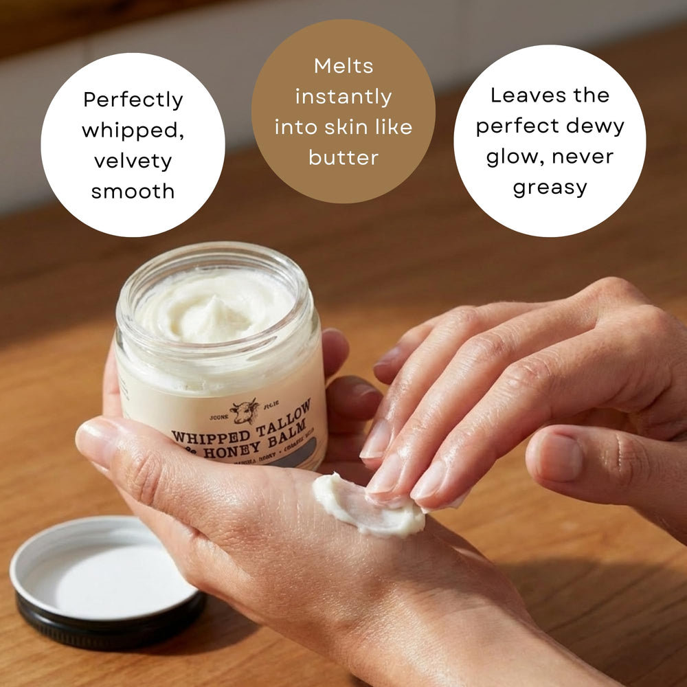 Jeune Jolie manuka honey close-up emphasizes nutrient-rich skincare.