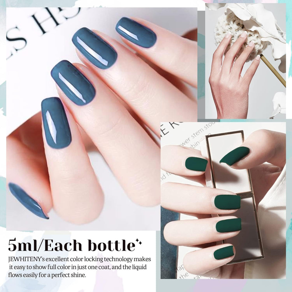 JEWHITENY gift box nail polish set makes a thoughtful holiday present.