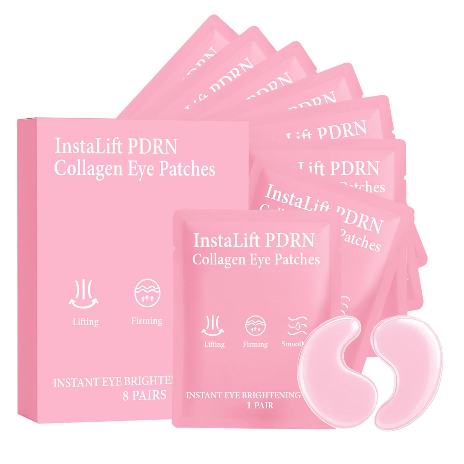 Jfsyb Instalift PDRN eye patches pack for easy at-home hydration