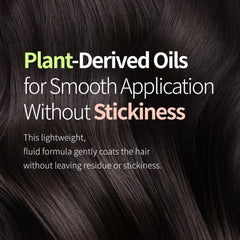 JHP Cosmetics soft-smooth-hair-after-use reveals softer finish and easier combing