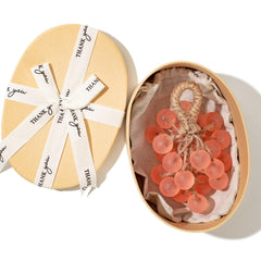 JHZHONG grape soap on rope in pink adds playful decor while gentle cleansing.