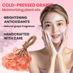 JHZHONG handmade grape cluster soap detail highlights lifelike design for stylish bathrooms.