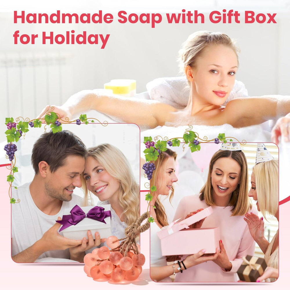 JHZHONG soft hand wash grape soap suitable for daily use.