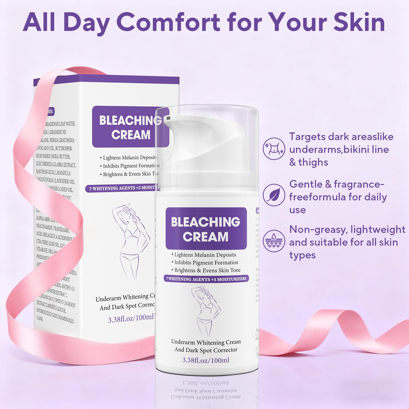 JIANLANPTT soothing blend avocado and lavender oils for calm skin