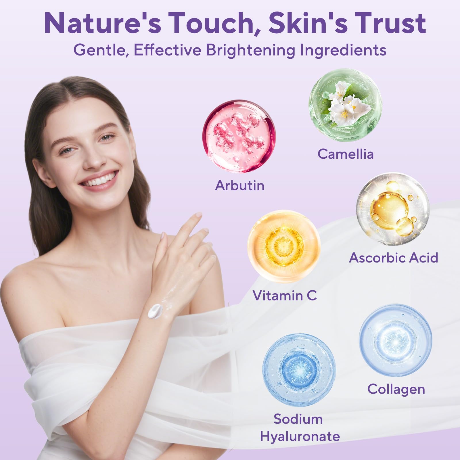 JIANLANPTT dark spot remover in use on facial skin for evening tone