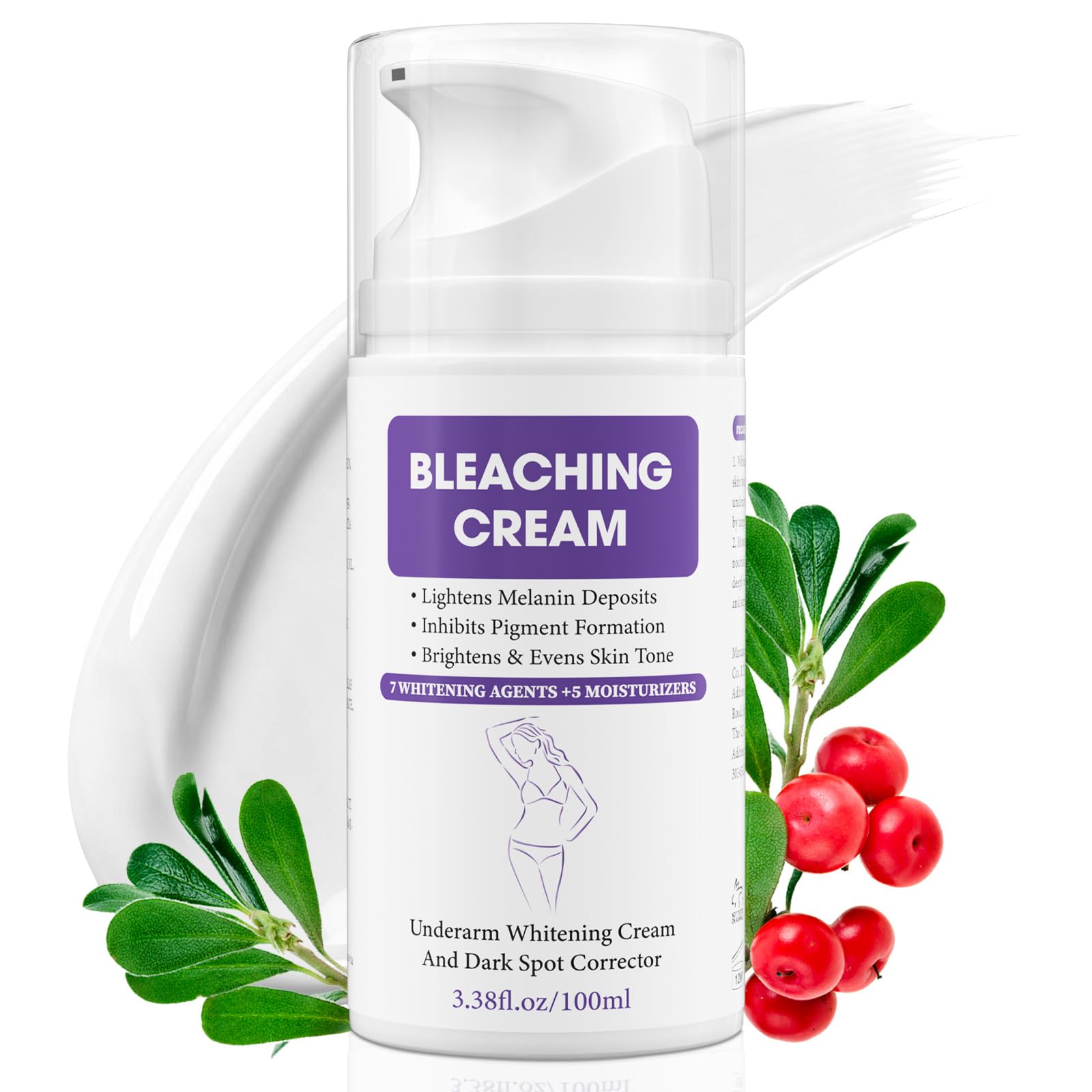 JIANLANPTT Skin Bleaching Cream jar highlighting brightening formula for even tone