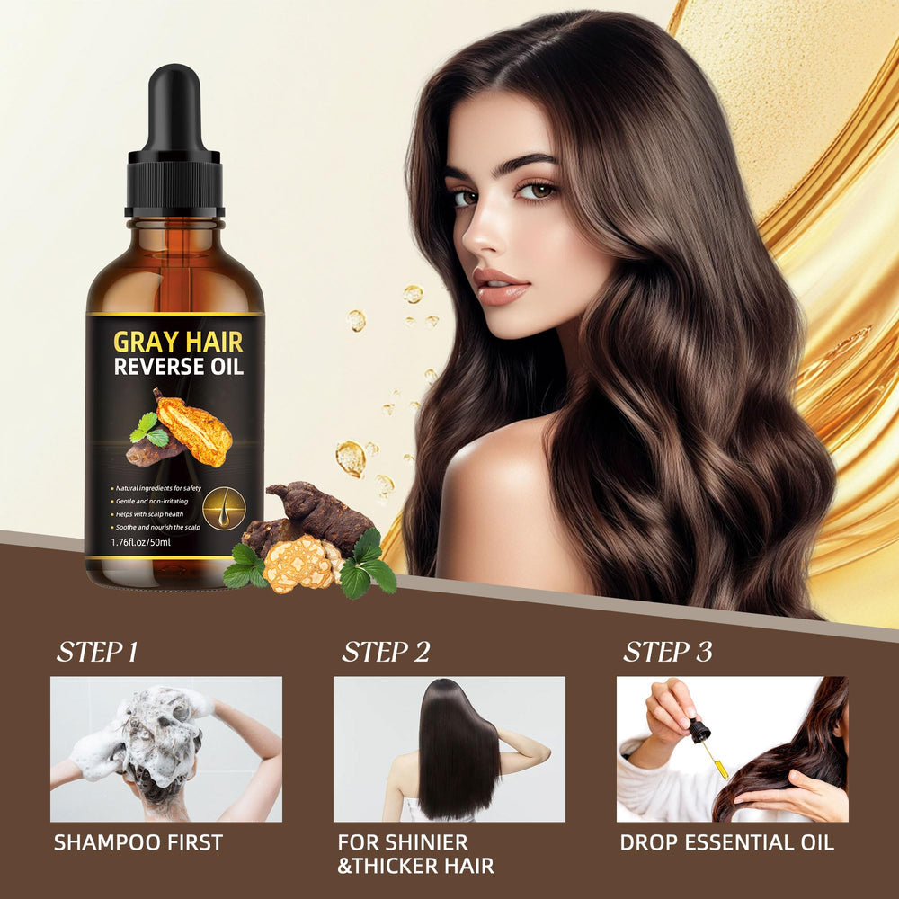 Jiaoming scalp nourishment oil close-up emphasizing hydration