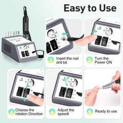 JIASHENG 6pc drill bits extend shaping and detailing options